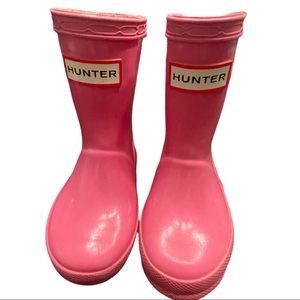 Hunter Boots Pink in Baby Size 6Mths A little worn but still a lot of life left!
